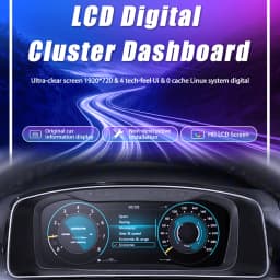 Dashboard Digital Cluster For VW Caddy 2003-2020 years Instrument Panel Virtuele Cockpit Speedometer