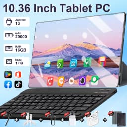 10.32 Inch Tablet Pc Android 13.0 Google Play 14 Core Dual Cameras Dual SIM 5G Phone Call Tablets Bluetooth Wifi 16GB + 1TB ROM