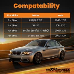 Upgraded Intercooler for BMW 135i 335i Z4 1M N54 / N55 E90 E91 E92/E93/E82 E88