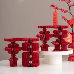 Chinese New Year Decorations 2026 Honeycomb Hanging Ornament Spring Festival Wedding Decoration Lunar New Year tet Decorations