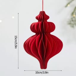 Chinese New Year Decorations 2026 Honeycomb Hanging Ornament Spring Festival Wedding Decoration Lunar New Year tet Decorations