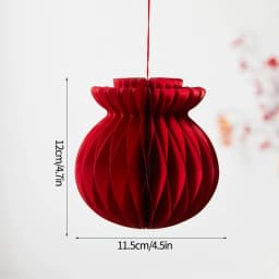 Chinese New Year Decorations 2026 Honeycomb Hanging Ornament Spring Festival Wedding Decoration Lunar New Year tet Decorations