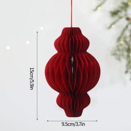 Chinese New Year Decorations 2026 Honeycomb Hanging Ornament Spring Festival Wedding Decoration Lunar New Year tet Decorations