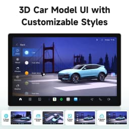 AURAAI X100 Android Car Intelligent Screen for Nissan JUKE 2010 - 2014 GPS RDS DSP 4G BT Auto CarPlay AI Voice Control UNIS7870