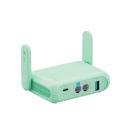 GL.iNet GL-MT3600BE Beryl 7 Dual-Band Wi‑Fi 7 Travel Router, Wireless Portable Wi‑Fi Travel Router, Dual 2.5G Ports, USB 3.0, WireGuard VPN 1100 Mbps, OpenWrt, WPA3, AdGuard Home, Network Privacy Protection