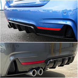 Rear Bumper Diffuser Lip For BMW 4 Series F32 F33 F36 428i 435i M Sport 2014~2020 Guard Spoiler Plate Splitter Auto Accessories