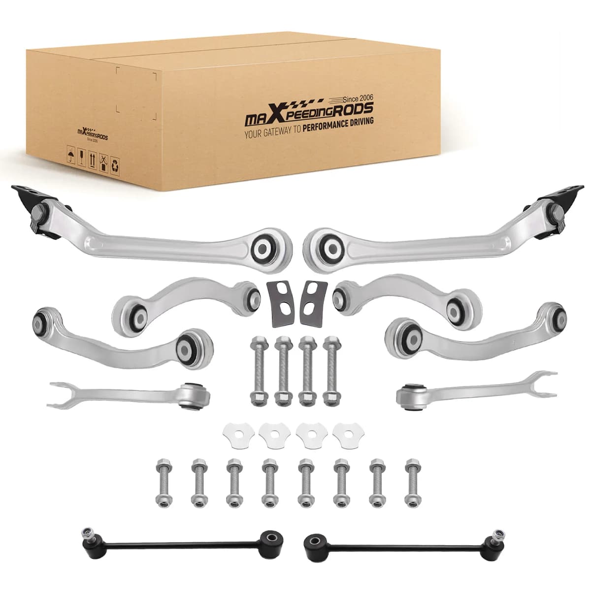 SUSPENSION CONTROL ARMS SET / KIT FOR MERCEDES C219 W211 S211
