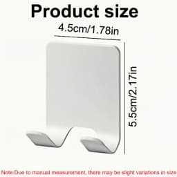 Punch-free Adhesive Razor Holder Wall Mounted Bathroom For Shower Hook Rack Gillette Shaver Shaving Holder Black Plastic Hook