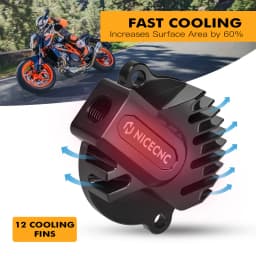 For KTM 690 SMC R/RA 690 Enduro R/RA 690 Duke /R/A/RA 2012-2023 Engine Oil Filter Cap Cover For Husqvarna 701 /Supermoto 701 Enduro 2016-2023 GasGas 700 ES/SM