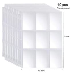 A4 Transparent Album Binder Photocards Holder Ins Book For Photo Card Stamp Organizer Student School Stationery Birthday Gifts