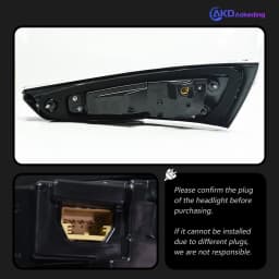 CG Car Lights for Audi Q3 LED Tail Light 2013-2018 Q3 8U LED Rear lamp DRL Dynamic Signal Brake Reverse Rear Auto Accessories