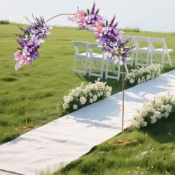 NEWEST 7.5ft Gold Metal Wedding Arch,Balloon Arch Backdrop Arch Stand for Wedding,Yard, Indoor Outdoor Party Decoration