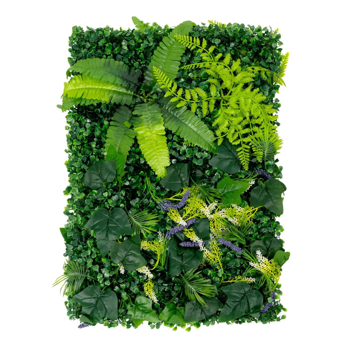 6PCS 60x40cm Artificial Grass Wall Panels - UV Protected Greenery Hedge for Indoor/Outdoor Wedding/Garden Decor