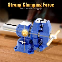 4"Vice Large Span Table Vice Two Axis Rotation 360 Degree Parallel Vice High Quality 100mm