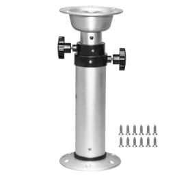 3 Position Adjustable Rv Table Leg Base, Suitable for RV, Campervan, Boat and Yacht, Height Adjustable from 42.5–75 CM