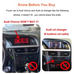 Bonroad 8.8 Inch Linux Carplay Android Car Touch Screen For Audi A5 2009-2016 Multim Radio Airplay Mirror Link Bluetooth WiFi Unit