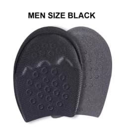 Forefoot Pads for Women High Heels Half Insoles Forefoot Anti-Slip Pain Relief Insert Shoe Size Reduce Filler for Too Big Shoes