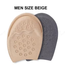 Forefoot Pads for Women High Heels Half Insoles Forefoot Anti-Slip Pain Relief Insert Shoe Size Reduce Filler for Too Big Shoes