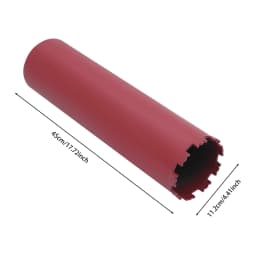 Red M22 410mm Drilling Depth Brasion-Resistant Core Drill Bit for Hood Installation for Hood Installation