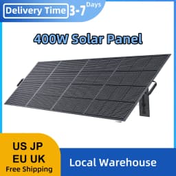 400W solar panel ABOK Monocrystalline Charger with MC4 Output IP68 flexible Waterproof for power station/RV/Camping/Home/Hiking