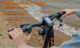 Kukirin T3 All-Terrain Foldable Electric Scooters 45 KM/H Speed 800W Motor 58KM Range 48V15.6Ah Battery 10 " Tires E-Scooter