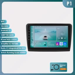 OSSURET CarPlay Android 12 Car Radio For Skoda Superb 2 B6 2008 - 2015 Car Multimedia Player Navi GPS 2din 4G autoradio RDS 7862