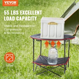 SucceBuy Outdoor Camping Folding Table Picnic BBQ Ultralight Foldable Table Barbecue Dinner Desk for Fishing Hiking Lightweight
