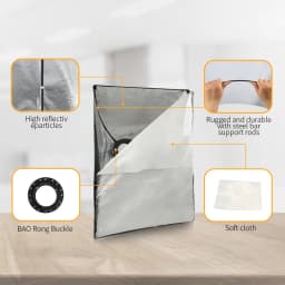 SH 60X90 SoftBox Foldable Speedlite Flash Softbox for S-type Bracket fit Bowens Elinchrom Mount Film-Making Video Shoot