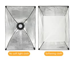 SH 60X90 SoftBox Foldable Speedlite Flash Softbox for S-type Bracket fit Bowens Elinchrom Mount Film-Making Video Shoot