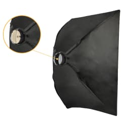 SH 60X90 SoftBox Foldable Speedlite Flash Softbox for S-type Bracket fit Bowens Elinchrom Mount Film-Making Video Shoot