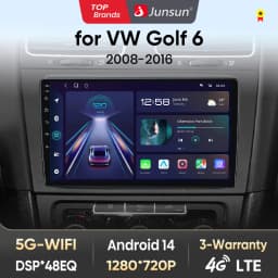 GermanyJunsun Android Radio Autoradio For VW GOLF 6 2008-2016 Car Intelligent Systems for Apple Carplay Multimedia GPS Italy