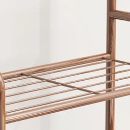 Independent Hanger Brown Metal Shoe Hanger 4 Hooks Clothes Rack Clothes Hangers Coat Hanger Stand Wardrobe Stand