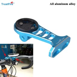 Trustfire HE06 Bicycle Computer Holder Bracket Aluminum Alloy Extend Base Mount Extension Holder Black for Garmin/Bryton/Catey