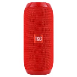 TG117 Portable Outdoor Bluetooth Speaker, IPX4, Built-in Microphone, Compatible with FM, TF Card, and USB Plug-in