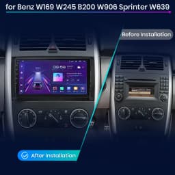 Junsun Android Radio Autoradio For Mercedes Benz W169 W245 B200 Car Stereo for Apple Carplay Multimedia GPS FM RDS WiFi Germany