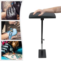 Tattoos Arm Leg Rest Stand 68-100cm Adjustable Height Portable Sponge Pad Rest Bracket Tattoo Tool
