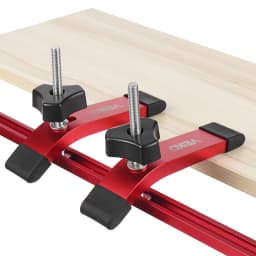 T Track Slider T Screw Nut Saw Table Acting Hold Down Clamp for T-Slot T-Track Woodworking DIY Tools Routers Presses CNC