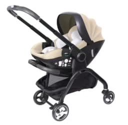 3 in 1 Newborn Baby Stroller Portable Child Car Seat Luxury Baby Stroller Foldable Baby Carriage Two-way Adjustable Armrests