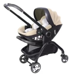 3 in 1 Newborn Baby Stroller Portable Child Car Seat Luxury Baby Stroller Foldable Baby Carriage Two-way Adjustable Armrests