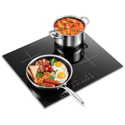 KICHPOWER 60 cm 4 Plates Touch Operation 1-99 min Timer Induction Hob