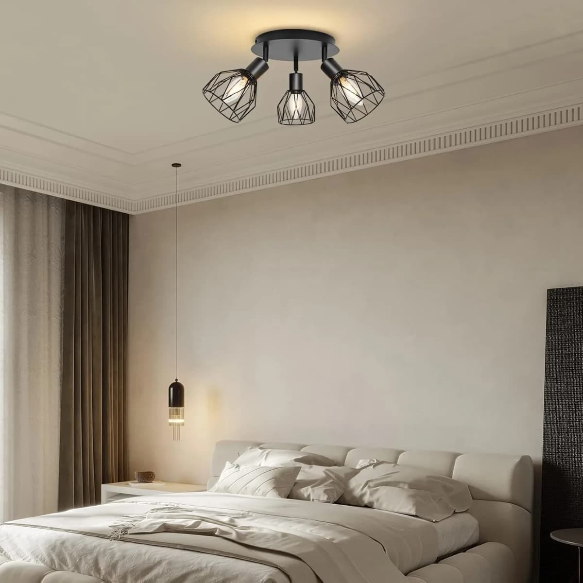 LED Ceiling Spotlight E14 Swivel 350° Wall & Ceiling LED Spot Lamp for Kitchen/Living Room/Bedroom