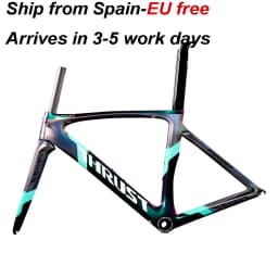 ship from spain THRUST T1000 Carbon Road Bike Carbon Fiber Frame Bicycle 700C Wheel Bicycle Accessories Di2 And Mechanical
