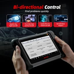Autel MK808S Diagnostic Tools Automotivo Scanner Bi-Directional Control PK MX808S MK808BT PRO One Year Update
