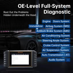 FOXWELL NT710 Fit for Mercedes-Benz OBD2 Scanner Full System Diagnostic Scan Tool Bidirectional Control All Free Resets Scanner