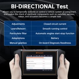 FOXWELL NT710 Fit for Mercedes-Benz OBD2 Scanner Full System Diagnostic Scan Tool Bidirectional Control All Free Resets Scanner