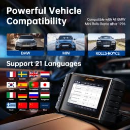 FOXWELL NT710 Fit for Mercedes-Benz OBD2 Scanner Full System Diagnostic Scan Tool Bidirectional Control All Free Resets Scanner