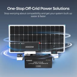 Renogy 12V 300Ah Self-Heating Lithium Lifepo4 Deep Cycle Battery, 5000+Deep Cycles, 200A Bms, Backup Power for Trolling Motor