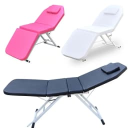 3 Fold Massage Chair Table Aluminum Frame Beauty Salon Spa Tattoo Bed Chair new