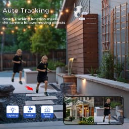 Hiseeu 10CH NVR Dual Lens Wireless CCTV Surveillance Kit Human Detection Night Vision P2P 3K 6MP IP Cameras Security System