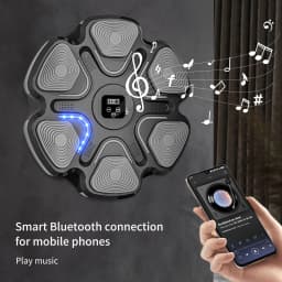 Adult Children Music Boxing Machine Wall Target Home Fitness Boxing Exercise Response Training Agility Reaction Boxing Target